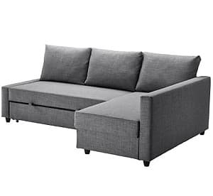 Угловой диван IKEA Friheten Skiftebo dark gray