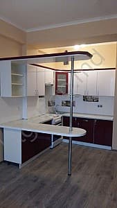 Кухонный гарнитур Big kitchen 2.6/1.9 m Red and White II