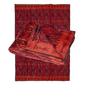 Одеяло Ярослав 100% шерсть 140х205 Red
