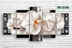 Tablou multicanvas Art.Desig Orhidee FB-10134