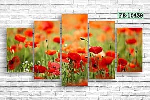 Модульная картина Art.Desig Poppy flowers FB-10439
