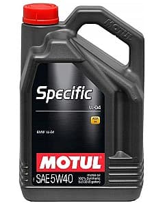 Моторное масло Motul 5W40 SPECIFIC LL-04 5л
