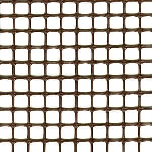 Декоративный забор Greentech Quadra 10 Brown(1.5x50)