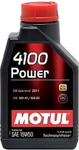 Моторное масло Motul 4100 POWER 15W50 1л