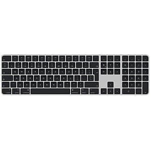 Клавиатурa Apple Клавиатура Magic Keyboard с Touch ID и цифровой панелью — черная RU MMMR3Z/A