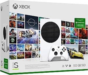 Consola video Microsoft Xbox Series S + Game Pass 3M White