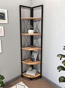 Etajera Fabulous 5 Shelves (Pine/Black)