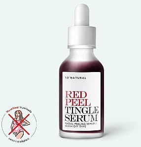 Ser pentru fata So Natural Red Peel Tingle Serum