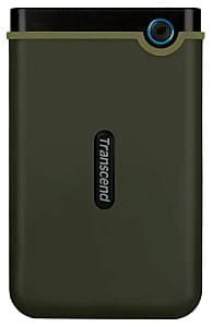 Внешний жёсткий диск Transcend 2.5 External HDD 2.0TB (USB3.0) StoreJet 25M3G Slim Military Green
