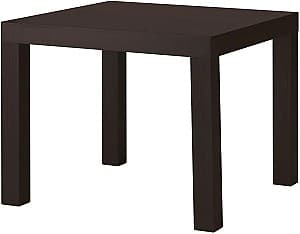 Журнальный столик IKEA Lack 55x55 Черно-Коричневый