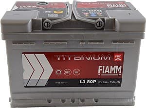 Автомобильный аккумулятор Fiamm Titanium Pro L3 730A 80AH P+ (7905157)