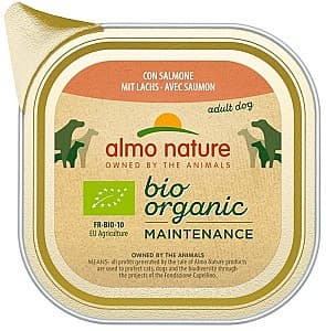 Hrană umedă pentru câini Almo Nature BIO ORGANIC Alu Salmon 100g