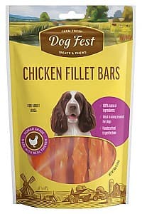 Лакомства для собак Dog Fest Chicken fillet bars 90g