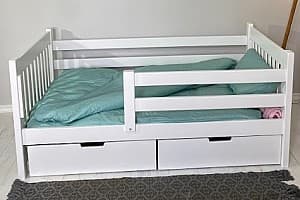 Детская кровать Goydalka TADDY с ящиком(1B619-1) White