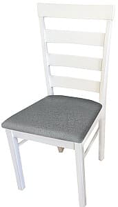 Деревянный стул Kroll Glory Белый/14-Grey(Серый)