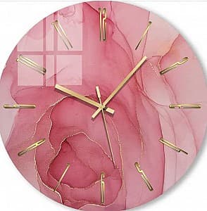 Настенные часы Foto3D Розовое царство