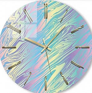 Настенные часы Foto3D Радужные цвета
