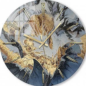 Настенные часы Foto3D Абстрактный цветок