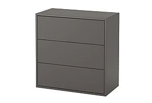 Комод IKEA Eket  dark grey  (3 ящика)