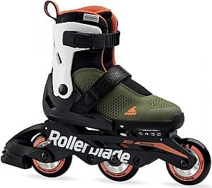 Role copii Rollerblade  Microblade Free 3WD Military Green/Orange (28-32)