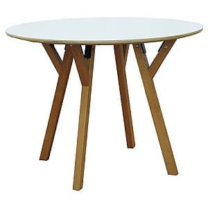 Деревянный стол Vitra TB-06-100A(1000x750) White