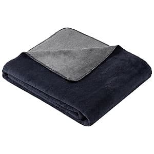 Одеяло IBENA Jacquard Dublin Dark blue/Grey