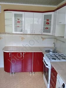 Кухня Big kitchen 1.8/2.5 m (White and Red)