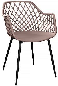 Пластиковый стул DP Sl-7019 Коричневый+Черный