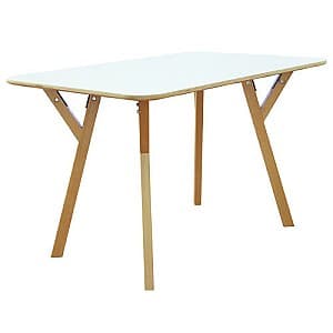 Деревянный стол Vitra TB-06-80120A(800x1200x750) White