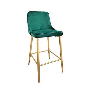 Барный стул DP Clasic Green&Golden legs
