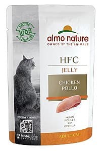 Влажный корм для кошек Almo Nature HFC Pouch Jelly Chicken 55g