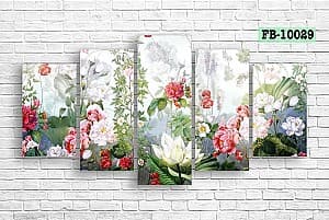 Tablou multicanvas Art.Desig Flower art FB-10029
