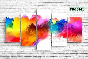 Tablou multicanvas Art.Desig Color abstraction FB-10141