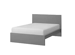 Кровать IKEA Malm Gray Lonset 180×200 см
