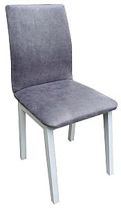 Деревянный стул Drewmix Luna 1 Белый 20B