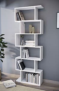 Стеллаж Fabulous Zigzag 6 Shelves White