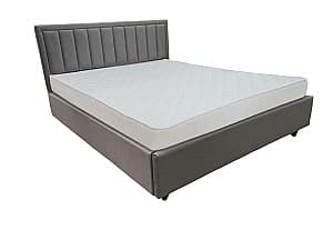 Кровать Alcantara Pulsar 160x200 Textile Grey