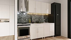 Кухонный гарнитур PS Мини (High Gloss) 1.6 m Bianco