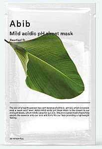 Маска для лица ABIB Mild Acidic pH Sheet Mask Heartleaf Fit
