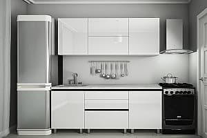 Кухонный гарнитур PS Gola-1 2 m High Gloss White
