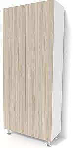 Dulap Smartex N4 100cm White/Light Oak