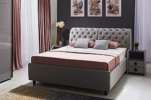 Кровать Ambianta Frankfurt Grey 1.4 м