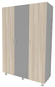Шкаф Smartex N3 180cm Graphite/Light Oak