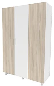 Шкаф Smartex N3 160cm White/Light Oak