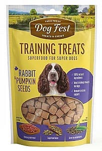 Snackuri pentru câini Dog Fest Training treats Rabbit & Pumpkin seeds 90g