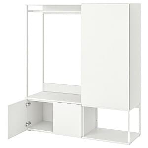 Прихожая IKEA Platsa 3 двери 140x42x161 Белый/Белый Fonnes