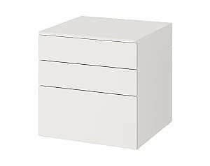 Детский комод IKEA Smastad/Platsa 3 ящика 60x55x63 Белый