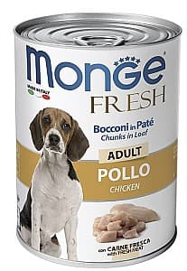 Влажный корм для собак Monge DOG FRESH ADULT chicken 400gr