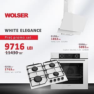 Set Wolser WL WHITE ELEGANCE WL- F 6405 GT IC+WL- F 77 D+ WL -F 60 TC