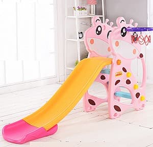 Topogan copii Fradelly Giraffe Pink HBS18045